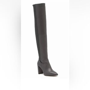 VINCE CAMUTO Black Majestic Over The Knee Boots